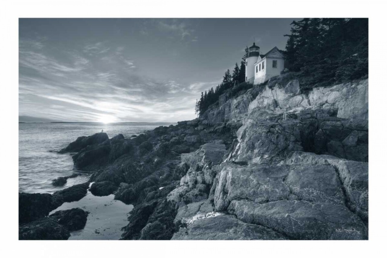 Bass Harbor Head Sunset Poster Print by Alan Majchrowicz - Item # VARPDX33906